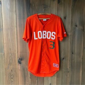 Vintage Rawlings Lobos Baseball Jersey